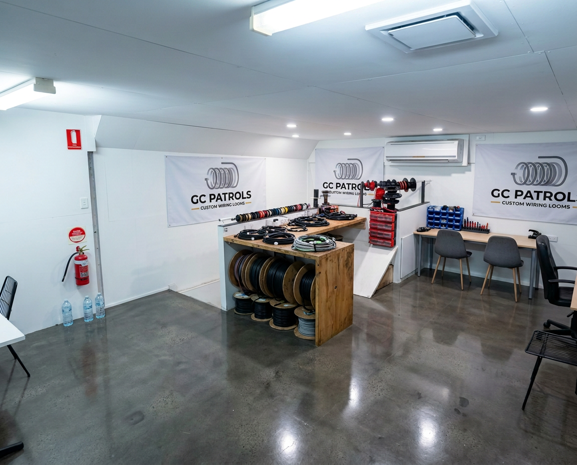 GC Patrols in-house wiring production room