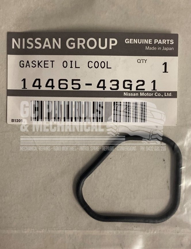 Genuine Nissan Patrol Square Oring TD42 GQ GU Y60 Y61 Timing Cover