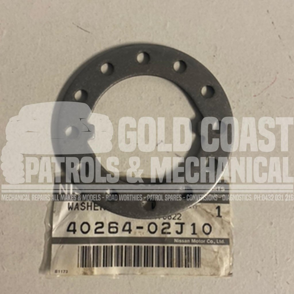 GENUINE NISSAN PATROL GQ Y60 & GU Y61 FRONT WHEEL BEARING NUT WASHER