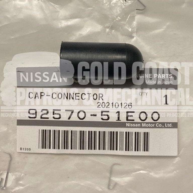 GENUINE NISSAN NAVARA D22 HEATER HOSE BLANKING CAP (9257051E00) Gold Coast Patrols