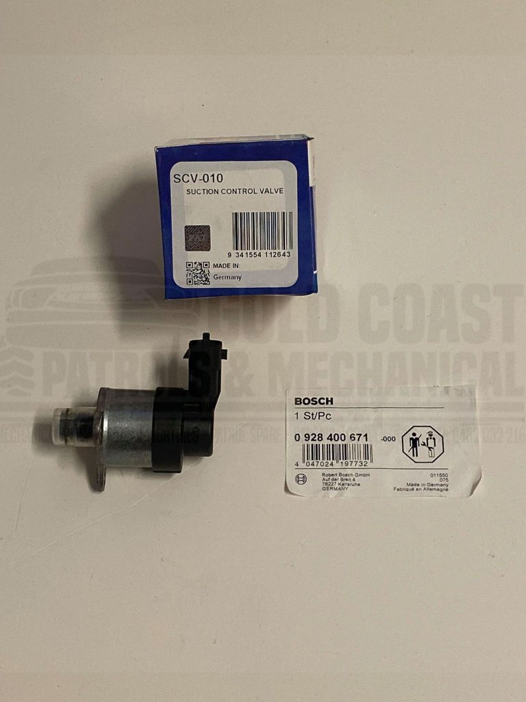 NISSAN PATROL ZD30 CRD 20072018 SUCTION CONTROL VALVE GENUINE BOSCH