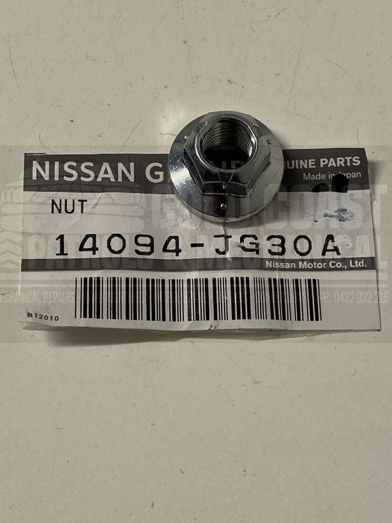 GENUINE NISSAN PATROL GU TB48 EXHAUST MANIFOLD NUT (14094JG30A) Gold