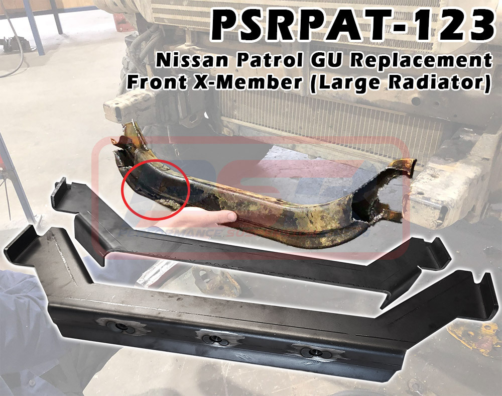 Nissan Patrol GU Replacement Front X Member Large Radiator