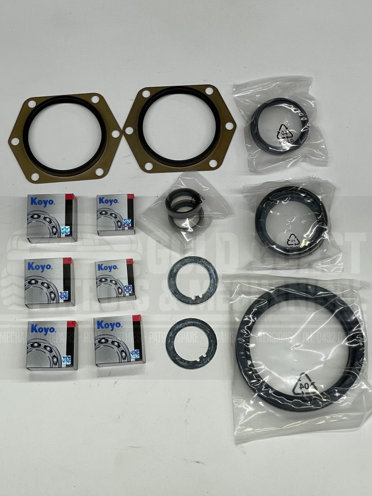 Nissan Patrol Gu Front Diff Axle Swivel Hub Rebuild Kit Gold Coast Patrols