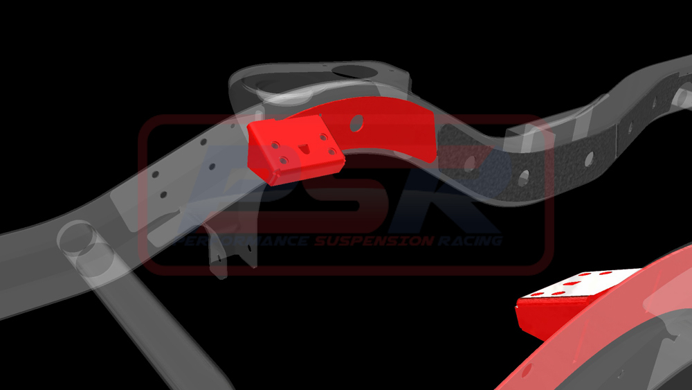 Nissan Patrol GQGU Chassis Side Weld On HD Engine Mounts (Suits OE 4