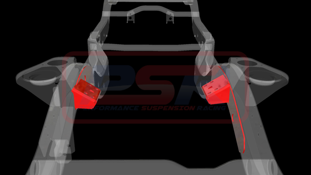 Nissan Patrol GQGU Chassis Side Weld On HD Engine Mounts (Suits OE 4