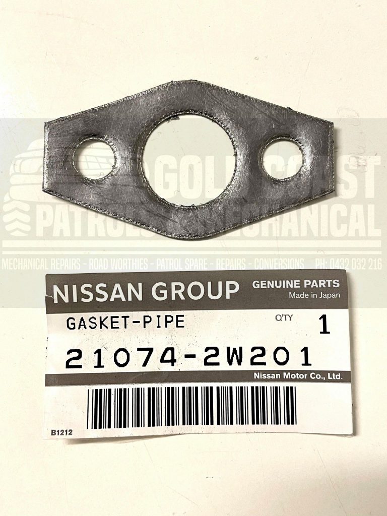 GENUINE NISSAN PATROL GU Y61 ZD30 TURBO WATER PIPE GASKET TO ENGINE