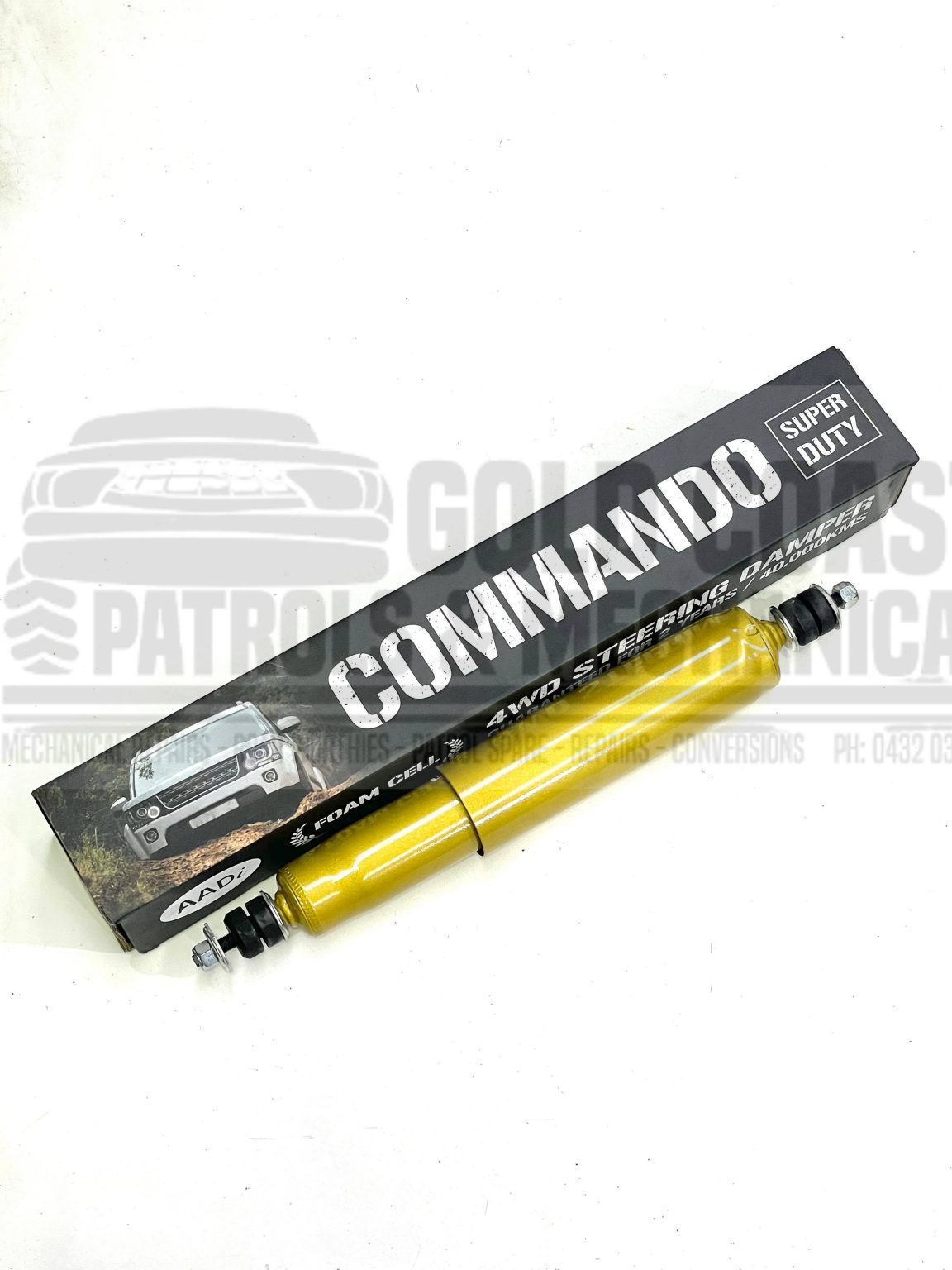 NISSAN PATROL GU STEERING DAMPER Gold Coast Patrols