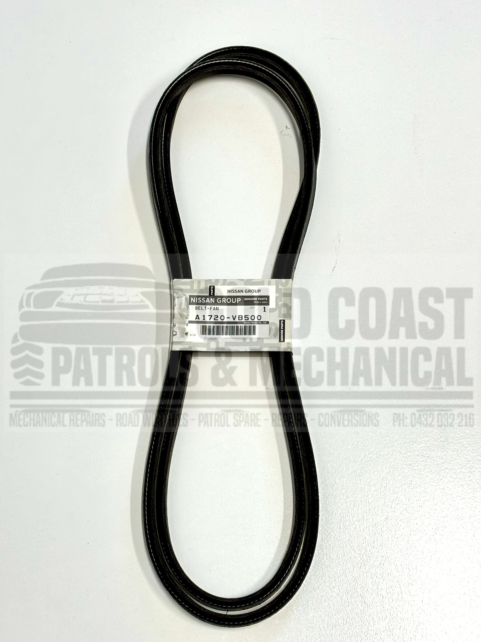 GENUINE NISSAN PATROL GQ GU RD28 FAN BELT (A1720VB500)