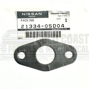 GENUINE NISSAN PATROL GU ZD30 OIL COOLER GASKET (2133405D04)