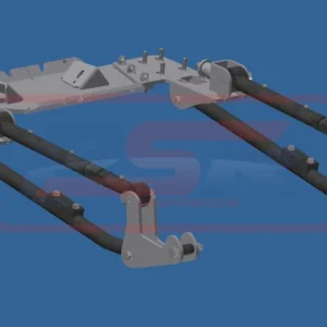 Nissan Patrol GQ-GU Front 5 link Deluxe Cross Member 20MM FORWARD