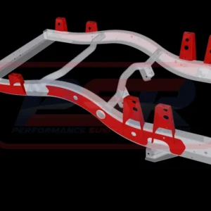 Nissan Patrol GQ-GU Coil Cab Ute External Heavy Duty Tray Mount System (Wagon to ute chassis conversion) (Standard Lower Arm)