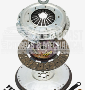 Nissan Patrol GQ GU(Viper) Super Heavy Duty Organic Clutch & Flywheel Package (Standard Weight 15kg Flywheel)TB42 / TB45 / TB48 Petrol Engines