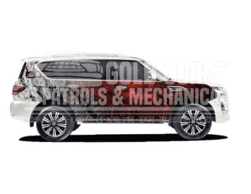 Y62 Patrol S5 DASH Barriers - White/Black/Gray Bush Barriers - Gold ...