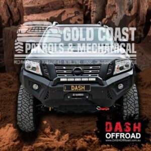 Navara NP300 S1-4 Stealth Front Bar - Satin black Stealth Front Bar Nissan Navara NP300 Series 1-4 2015 - Mid 2020