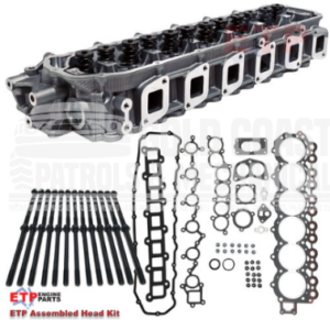 NISSAN PATROL GQ GU ETP's Assembled Cylinder Head Kit for Nissan TB42 with ETP Ultimate VRS Gasket Set For Nissan TB42 Engine